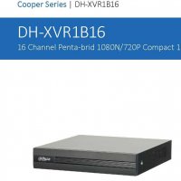 DAHUA XVR1B16 16 Канален Pentabrid Мултихибриден DVR 1080N-720P за HDCVI AHD HDTVI CVBS и IP Камери, снимка 1 - Комплекти за видеонаблюдение - 24503217
