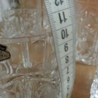  кристални чаши , снимка 3 - Антикварни и старинни предмети - 25922270