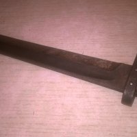 стар военен нож-антика-32см-внос швеицария, снимка 5 - Колекции - 22461609