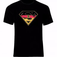 Супермен Superman Logo German Deutsch Flag Тениска Мъжка/Дамска S до 2XL, снимка 1 - Тениски - 14354071