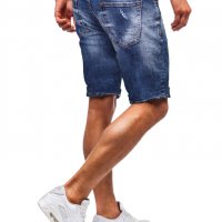 Къси мъжки дънки X32, снимка 6 - Къси панталони - 25373505