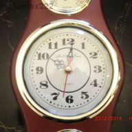 Часовник с термометър и влагомер, снимка 3 - Декорация за дома - 11796230