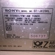 sony st-jx320l tuner-made in japan-внос швеицария, снимка 12 - Ресийвъри, усилватели, смесителни пултове - 18011315