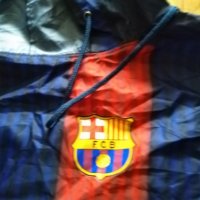 Барселона грейка с качулка за бягане-дъжд и спорт размер ХХЛ, снимка 3 - Футбол - 23840044
