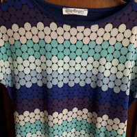 Дамска блуза на точки, снимка 2 - Тениски - 25781691