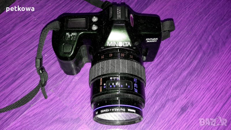 фотоапарат минолта с японски варио обектив и други обективи, снимка 1