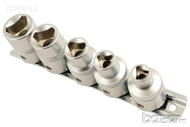 Комплект триъгълни вложки М5-М12 1/2"Dr., 50639, снимка 1