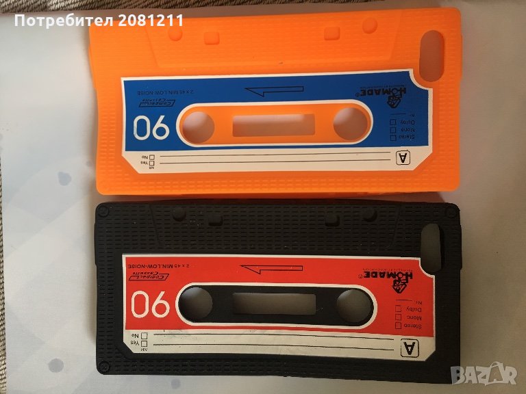 Нови силиконови калъфи за IPhone 5 касета или Nintendo game boy, снимка 1