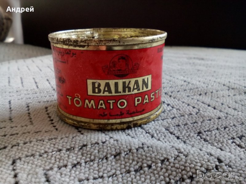 Кутия от Кетчуп,доматено пюре , снимка 1