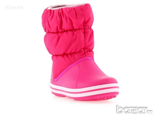 Crocs Puff Boot K Cdy Pink, снимка 2 - Детски боти и ботуши - 19814957