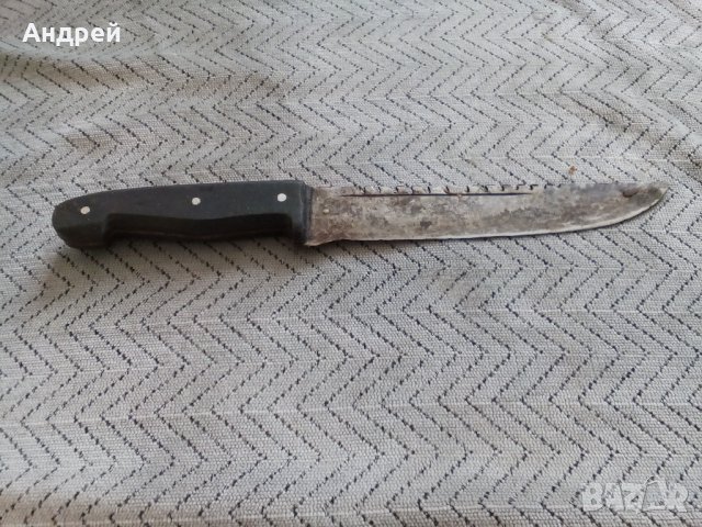 Стар нож #7, снимка 1 - Антикварни и старинни предмети - 23589142