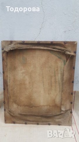 Стара авторска картина, снимка 5 - Картини - 24764874