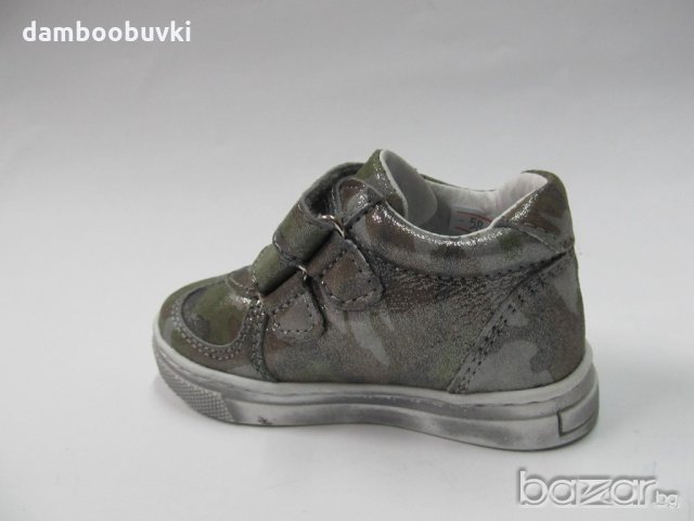 Детски ортопедични обувки от естествена кожа TODOR милитъри 20/30, снимка 4 - Детски маратонки - 20979407