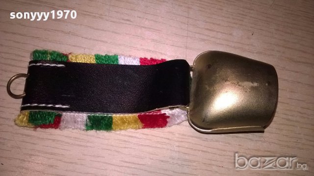 Switzerland-камбанка-13х5см-внос швеицария, снимка 12 - Антикварни и старинни предмети - 18032209