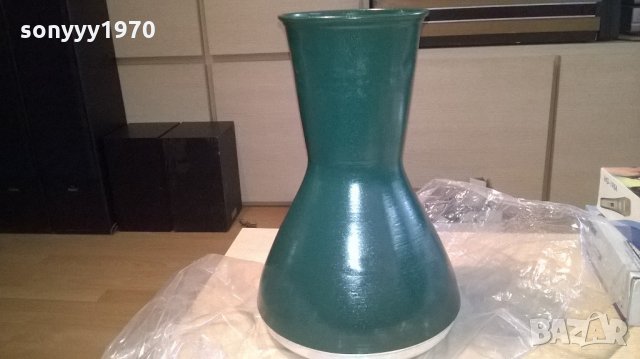 ГОЛЯМА ОРИГИНАЛНА-зелена/метална-внос от сирия-40х25см, снимка 5 - Ударни инструменти - 22074732