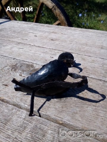 Свещник от ковано желязо, снимка 5 - Антикварни и старинни предмети - 18904154