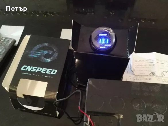 Волтметър, 52мм, Voltmeter, Volt meter, волт метър, Cnspeed, нов, дигитален 3 модела, снимка 2 - Аксесоари и консумативи - 25759384