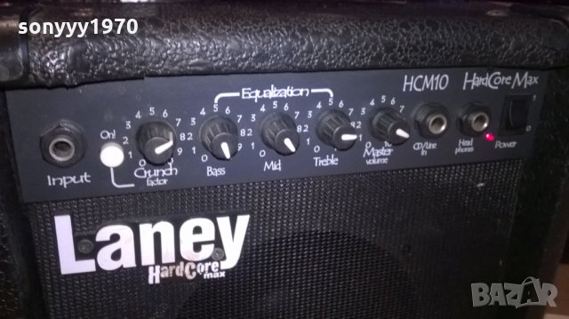 laney hcm10 guitar amplifier-30х29х18см-внос англия, снимка 9 - Ресийвъри, усилватели, смесителни пултове - 22837305
