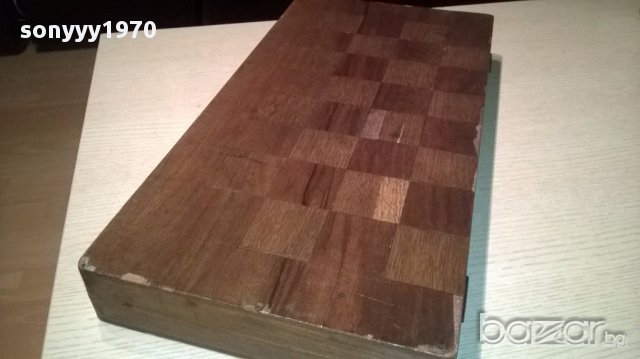 много стара табла-ретро кутия дърво фурнир 50х50см, снимка 7 - Антикварни и старинни предмети - 14673865
