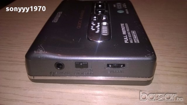 Aiwa-метална ретро машинка за колекция-внос швеицария, снимка 10 - Ресийвъри, усилватели, смесителни пултове - 15734157