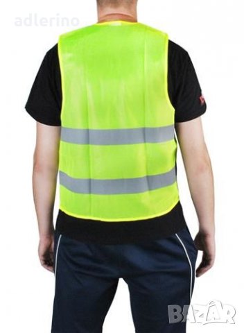 Предупредителна жилетка, авто жилетка, аварийна жилетка, снимка 8 - Аксесоари и консумативи - 25002648