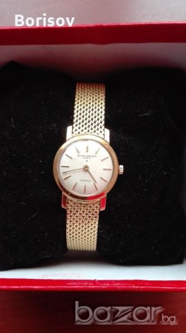 Швейцарски златен часовник 18К, снимка 4 - Дамски - 20376913