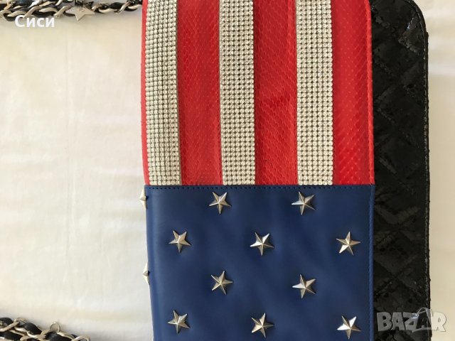 Оригинална чанта philipp plein, снимка 4 - Чанти - 25302035