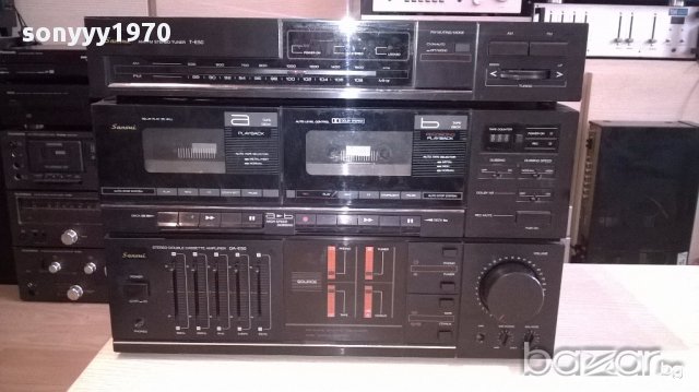 SOLD-sansui made in japan-tuner/deck/amplifier-внос швеицария