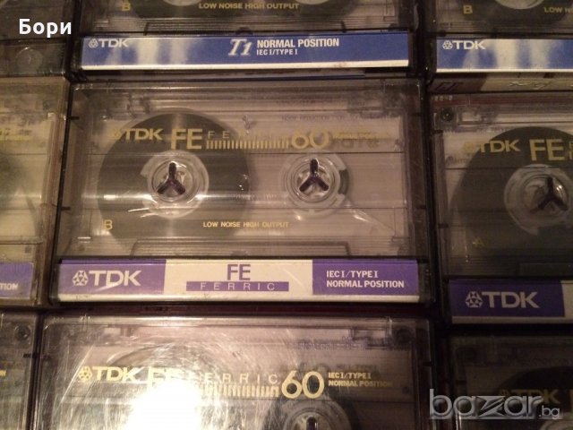 Аудио касети TDK FE-60, снимка 4 - Аудио касети - 21464844