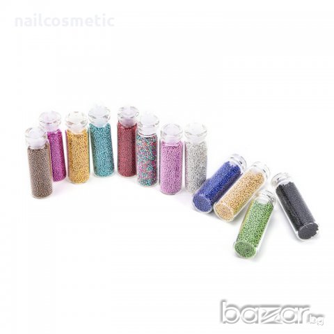 Мини перлички/хайвер за декорация на маникюр, снимка 5 - Продукти за маникюр - 9181472