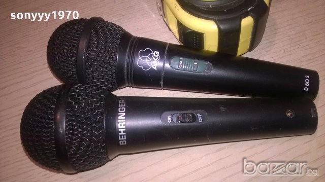 akg & behringer-маркови микрофони-внос швеицария