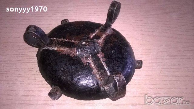 пепелник от ковано желязо-14см, снимка 9 - Антикварни и старинни предмети - 18225149