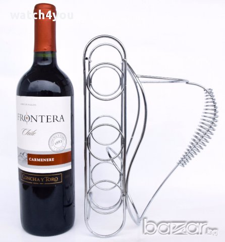 НОВА ПОСТАВКА ЗА ВИНО, УИСКИ И ДР. БУТИЛКИ.СЕТ ЗА ВИНО.ПОДАРЪЧНА ПОСТАВКА ЗА БУТИЛКА ВИНО, снимка 4 - Подаръци за мъже - 16134212