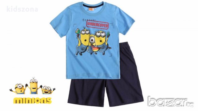 Детска пижама к.р. Minions за 6, 8, 10 и 12 г. - М 1-3, снимка 2 - Детски пижами - 14860382