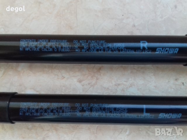 60бр.SHOWA Японски Нови  газови амортисьори, снимка 4 - Части - 25985440