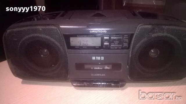 grundig rr700cd-radio cassete recorder-внос швеицария, снимка 18 - Ресийвъри, усилватели, смесителни пултове - 12796027
