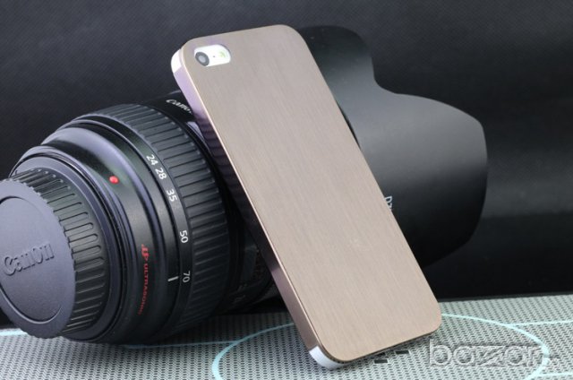 ЛУКСОЗЕН АЛУМИНИЕВ СУПЕР ТЪНЪК ГРЪБ ЗА IPHONE 5, 5S