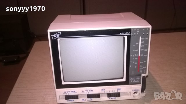 tele rtv-002 made in taiwan r.o.c-внос швеция, снимка 3 - Телевизори - 25425680
