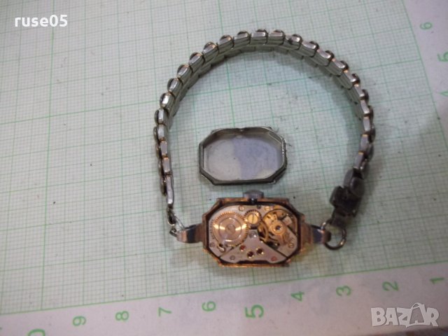 Часовник "Exacto" с верижка дамски ръчен швейцарски работещ, снимка 4 - Дамски - 24253083