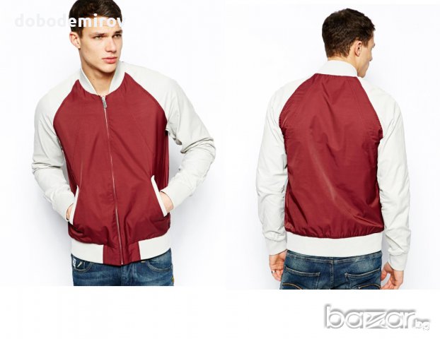 Ново двулицево яке G Star Marc Newson Bomber Jacket Reversible оригинал, снимка 5 - Якета - 11870890