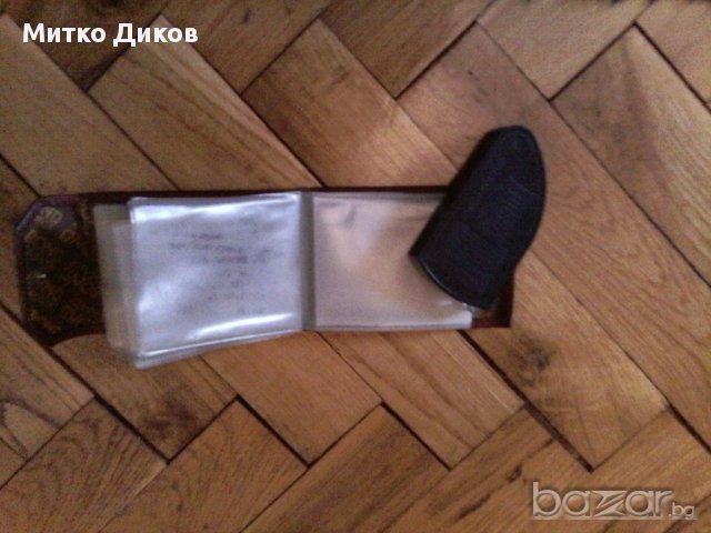 Кожен калъф за визитки, снимка 3 - Чанти - 16069644