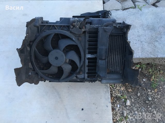 Дифузьор, охладителна перка, радиатори Peugeot 407 2.0HDI 2.0 HDI 2.0ХДИ 2.0 ХДИ, снимка 1