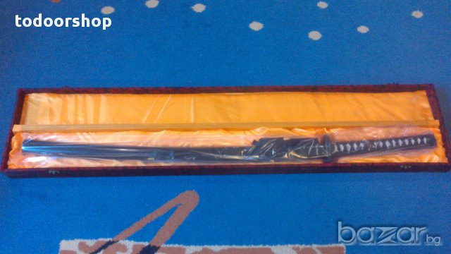Самурайски меч Katana боен самурайски меч Катана, снимка 3 - Други ценни предмети - 13222914