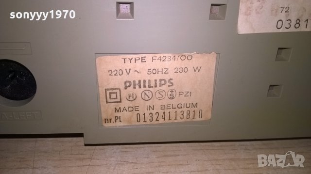 philips stereo amplifier-made in belgium-внос швеицария, снимка 14 - Ресийвъри, усилватели, смесителни пултове - 22661731