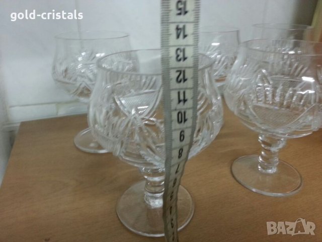 Кристални чаши , снимка 3 - Други ценни предмети - 24140447