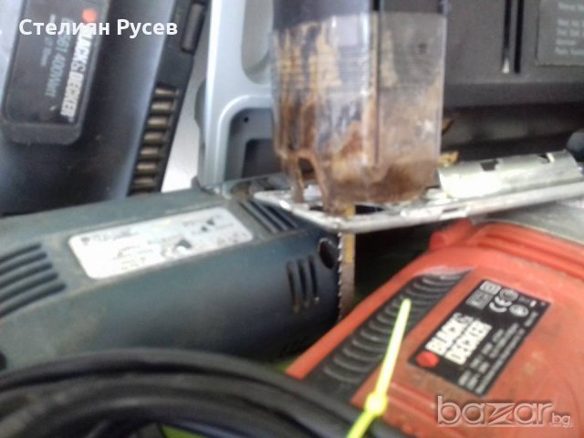 black decker bd 531 350 watt зеги вертикален трион -цена 45лв, Без бартери -350 вата подарък трионче, снимка 2 - Други инструменти - 18190067