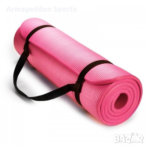Постелка за йога, гимнастика, фитнес и упражнения NBR, Eco-Friendly, снимка 3 - Спортна екипировка - 22240958