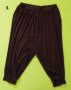ICHI черен дамски 7/8 потур, снимка 1 - Къси панталони и бермуди - 26187318