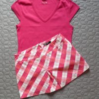 Дамски сет пола Only и тениска, снимка 1 - Поли - 26116489
