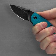 kershaw shuffle teal страхотен компактен нож ножка, снимка 3 - Други - 18371156